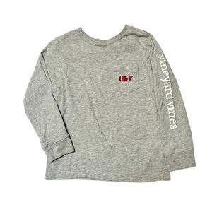 Vineyard Vines Football Pocket Tee Size 4T